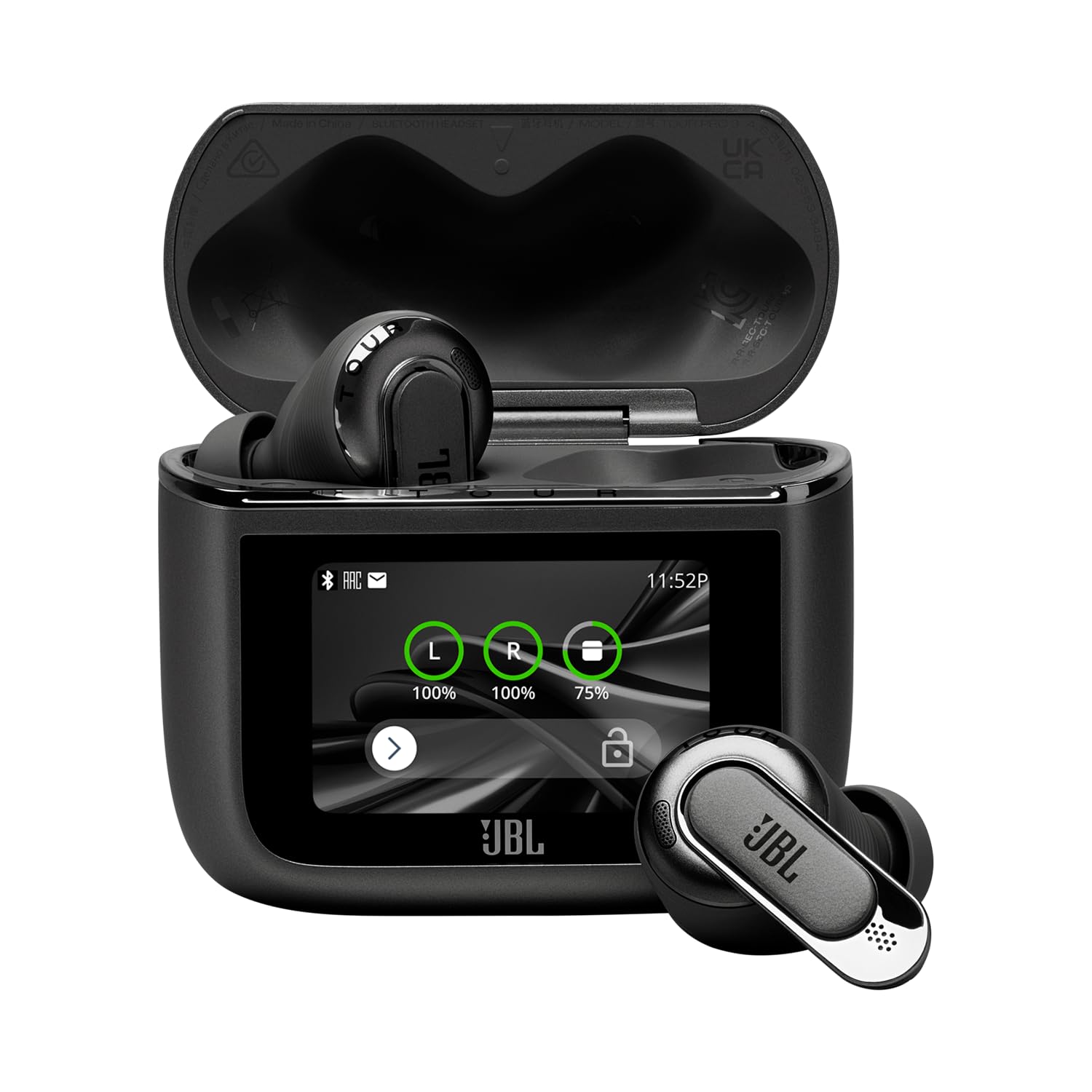 ジャンク　JBL TOUR PRO 3 Fone de Ouvido Bluetooth, JBL, Tour Pro 3, Sem Fio, Com Tela de 1